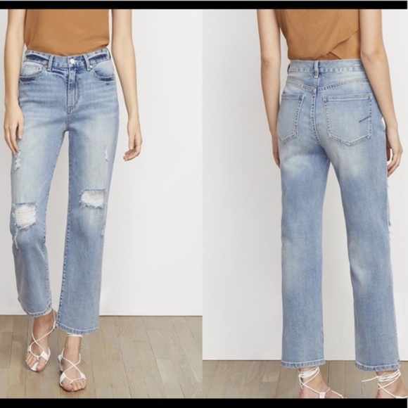 Habitual Denim - Habitual - Haven High-Rise Ripped Cropped Jeans